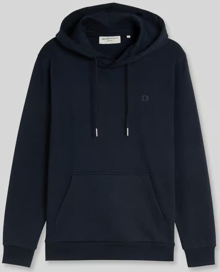 Tom Tailor Denim Regular fit hoodie van katoenmix