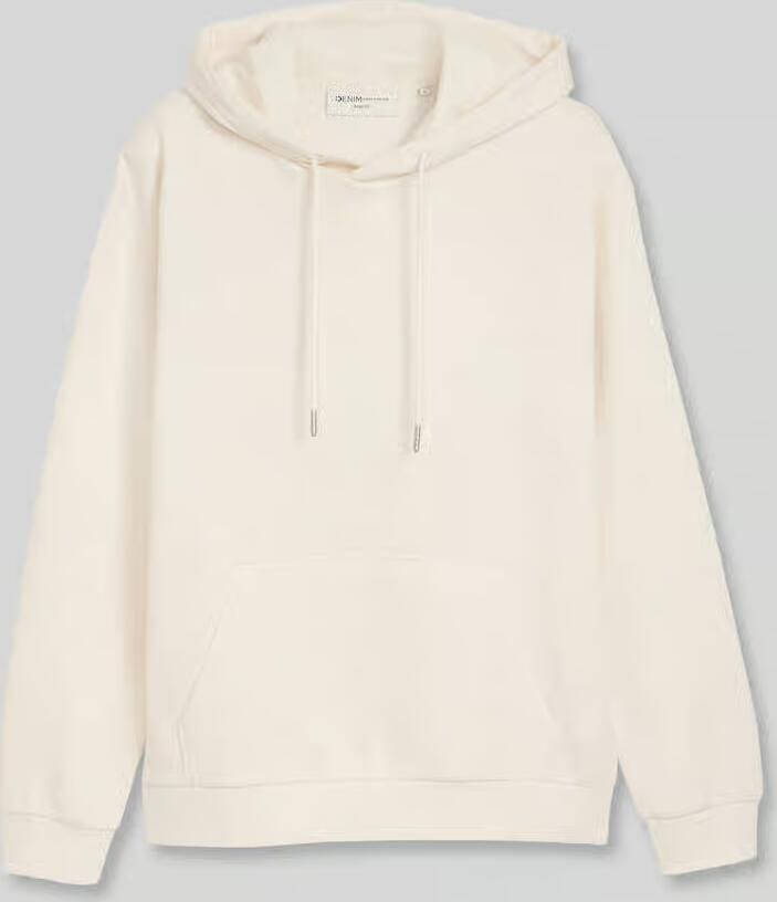 Tom Tailor Denim Regular fit hoodie van katoenmix