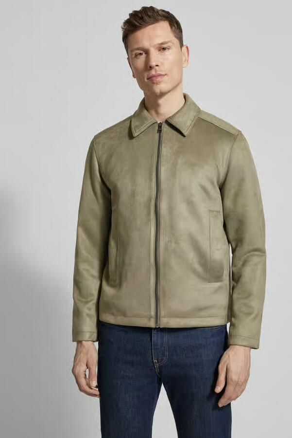 Tom Tailor Denim regular fit jack in lederlook - Foto 2