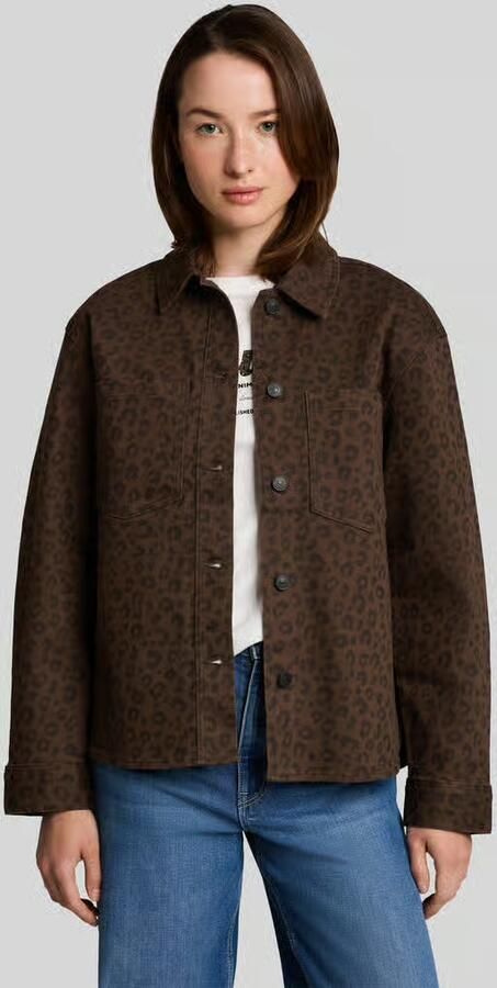 Tom Tailor Denim Regular fit jeansblouse van katoenmix - Foto 3