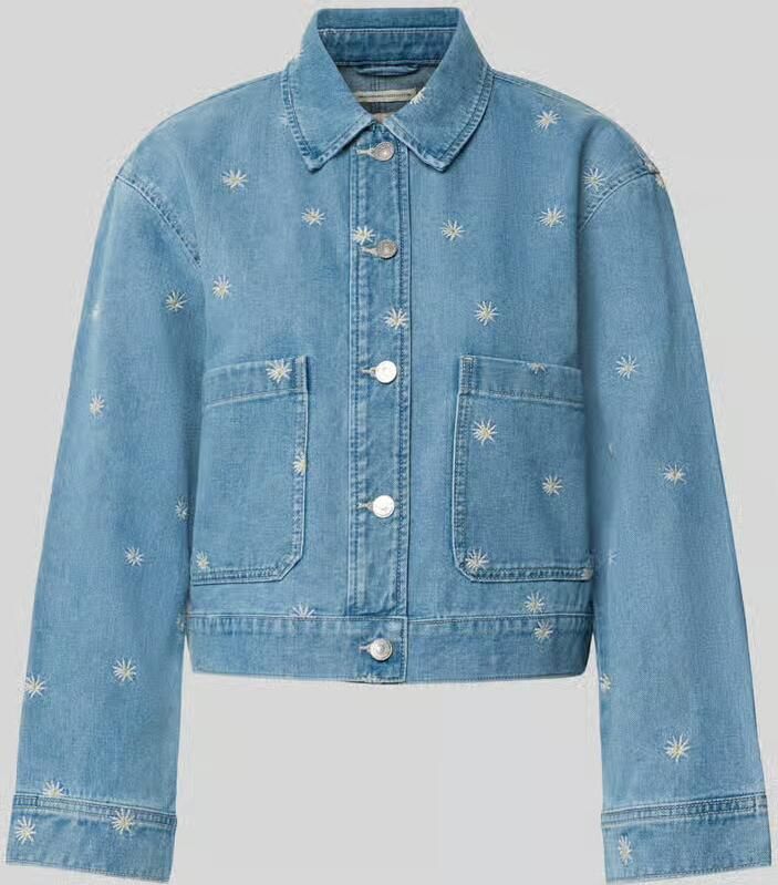 Tom Tailor Denim Regular fit jeansjack van puur katoen