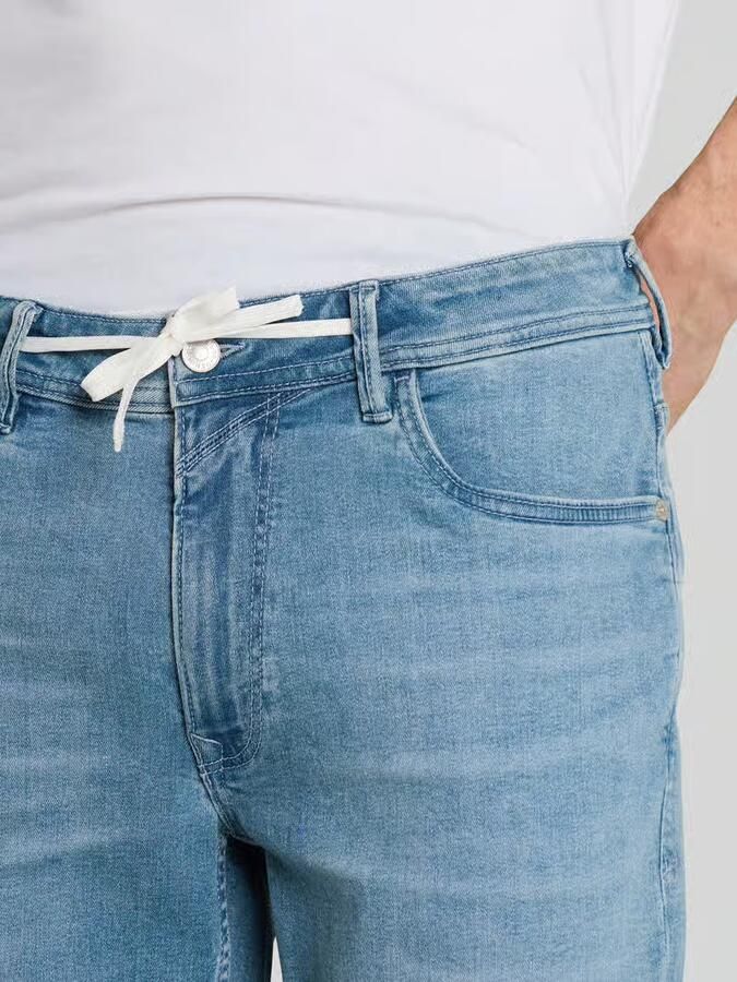 Tom Tailor Denim regular fit korte jeans van katoenmix