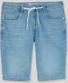 Tom Tailor Denim regular fit korte jeans van katoenmix