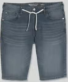 Tom Tailor Denim regular fit korte jeans van katoenmix