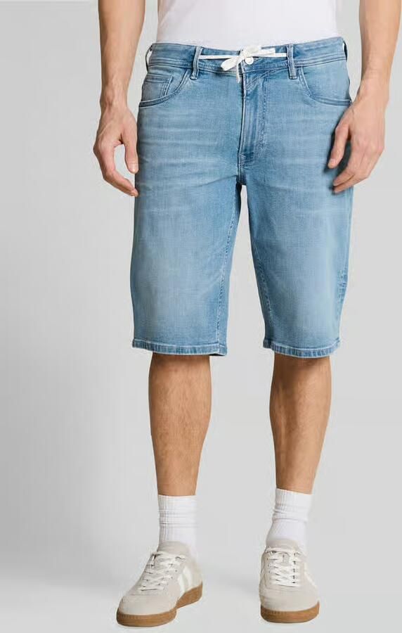 Tom Tailor Denim regular fit korte jeans van katoenmix - Foto 2