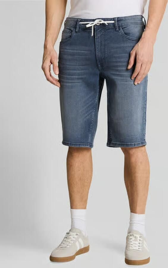 Tom Tailor Denim regular fit korte jeans van katoenmix - Foto 2