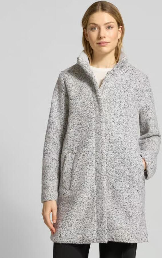 Tom Tailor Denim Regular fit lange jas met wol - Foto 2