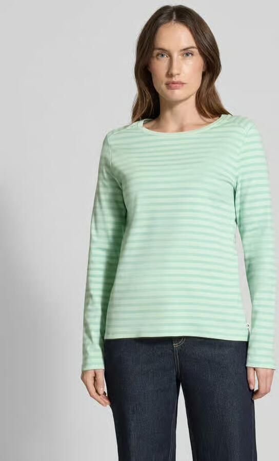 Tom Tailor Denim Regular fit shirt met lange mouwen van puur biologisch katoen - Foto 3