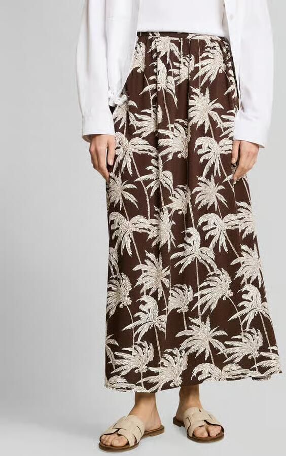 Tom Tailor Denim regular fit maxi-rok van pure viscose - Foto 2