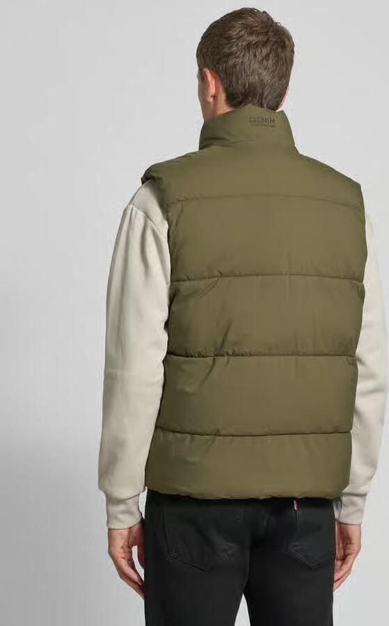 Tom Tailor Denim Regular fit outdoorvest met opstaande kraag