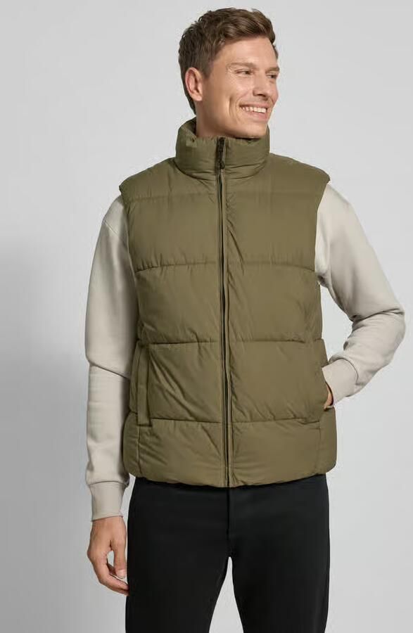Tom Tailor Denim Regular fit outdoorvest met opstaande kraag - Foto 2