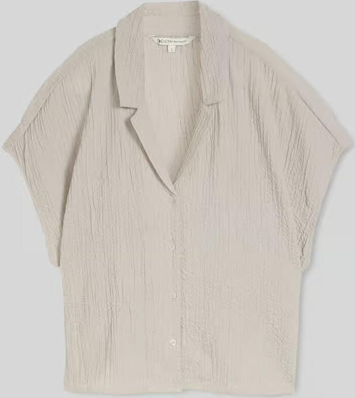 Tom Tailor Denim Regular fit overhemdblouse van viscosemix