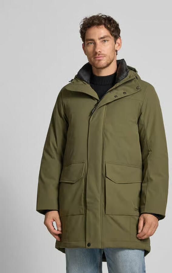 Tom Tailor Denim Regular fit parka met waterafstotende functie - Foto 3