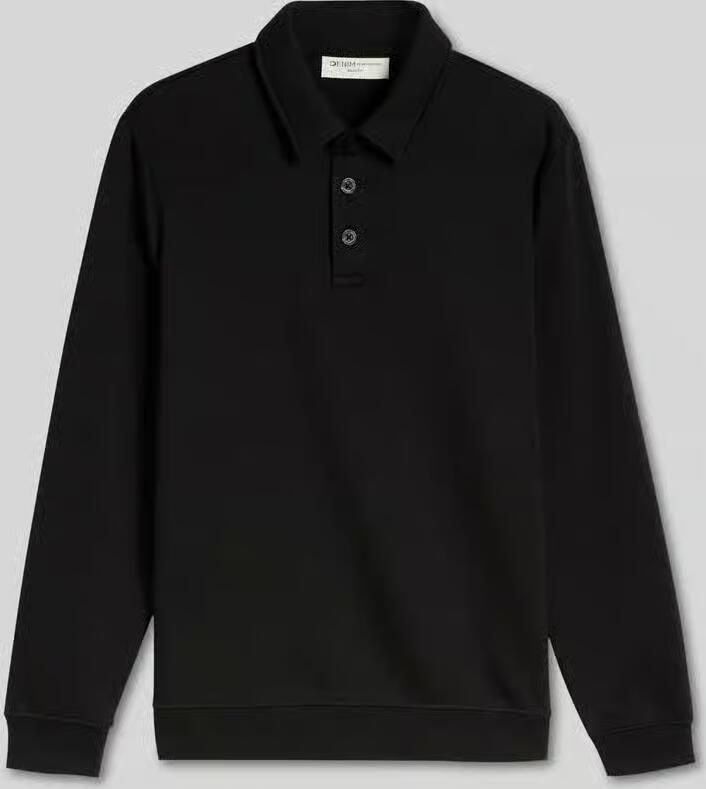 Tom Tailor Denim Regular fit poloshirt van katoenmix