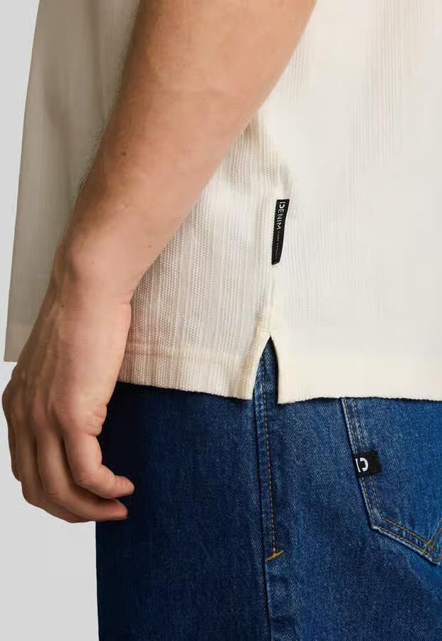 Tom Tailor Denim regular fit poloshirt van puur katoen