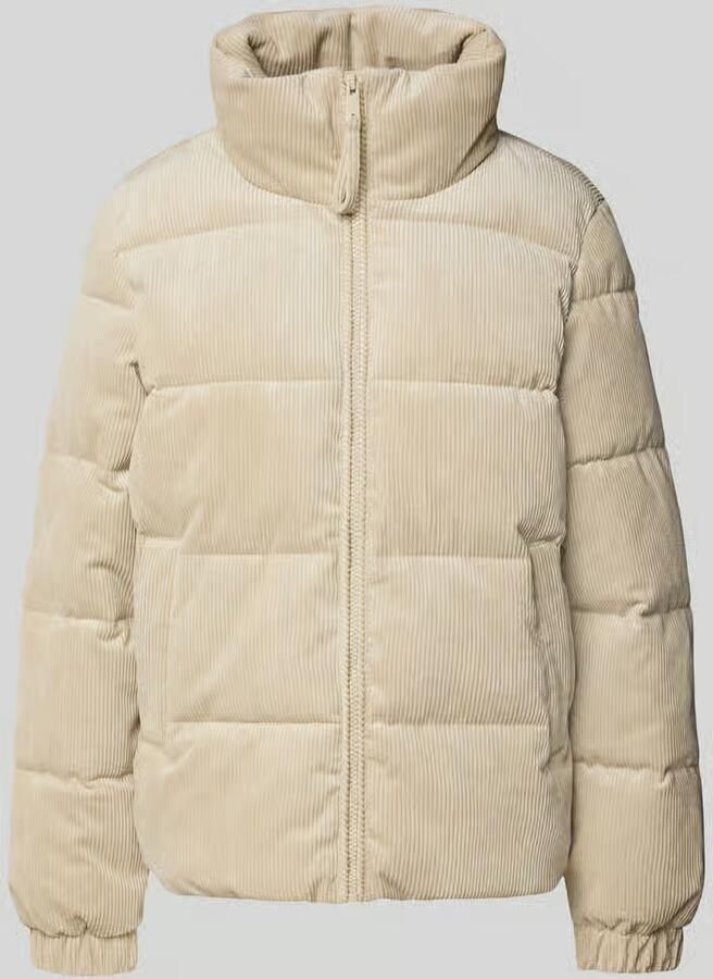 Tom Tailor Denim regular fit pufferjack in cordlook