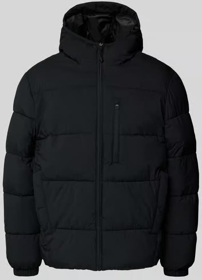 Tom Tailor Denim Gewatteerd regular fit jack met capuchon