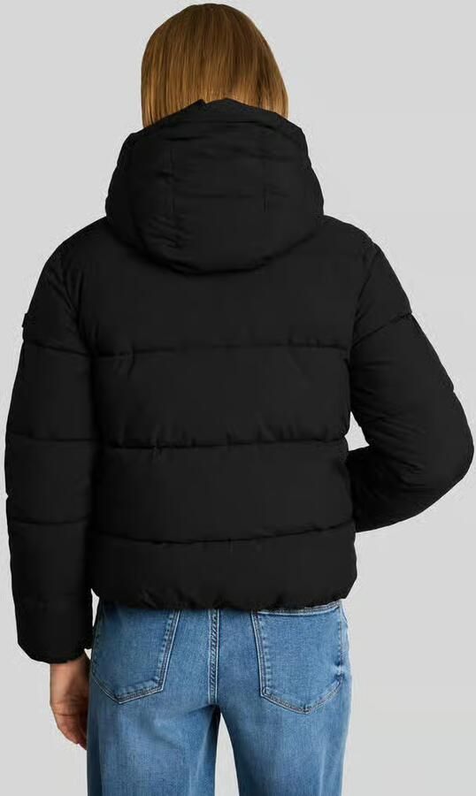 Tom Tailor Denim Regular fit pufferjack met capuchon - Foto 2