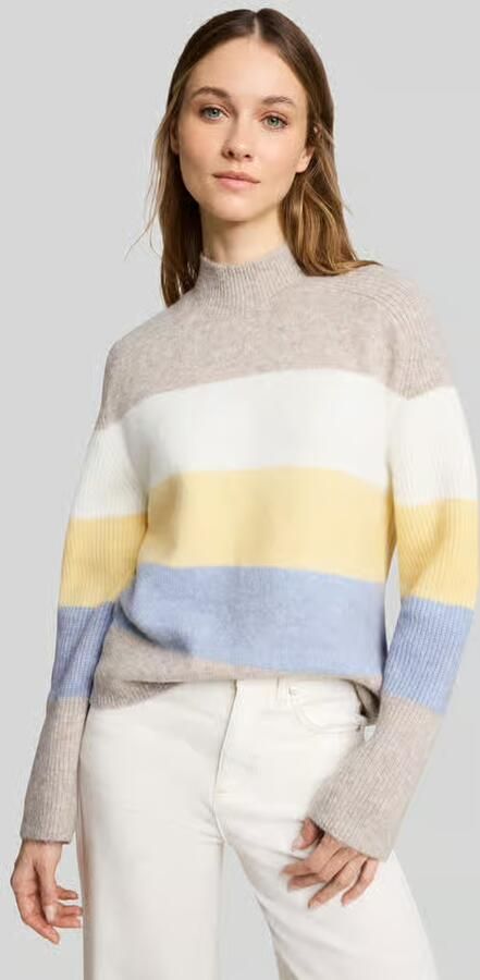 Tom Tailor Denim Regular fit pullover met wol - Foto 2