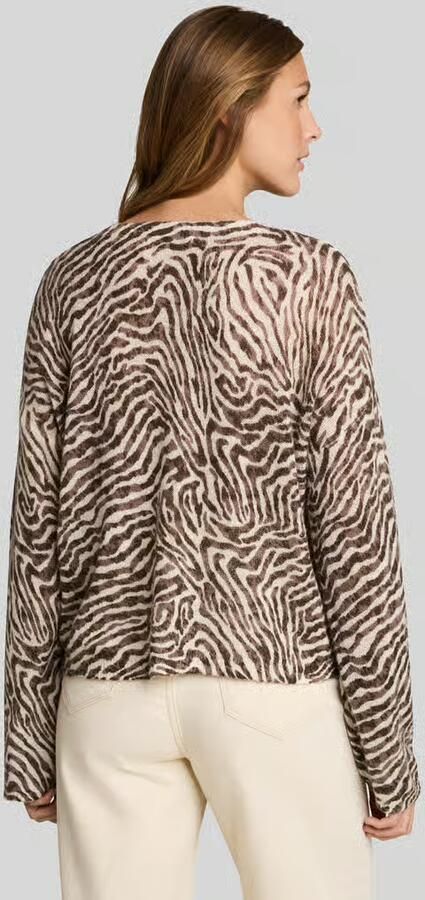 Tom Tailor Denim Regular fit pullover met zachte alpacamix - Foto 3