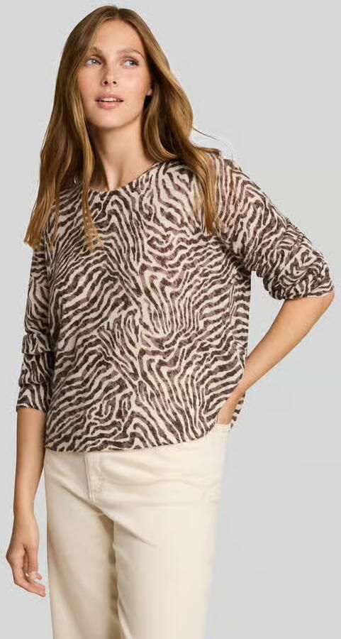 Tom Tailor Denim Regular fit pullover met zachte alpacamix - Foto 2