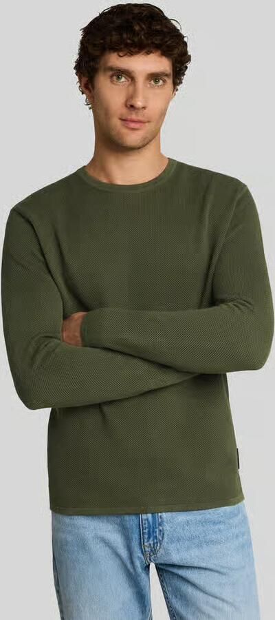 Tom Tailor Denim Regular fit pullover van puur katoen - Foto 3