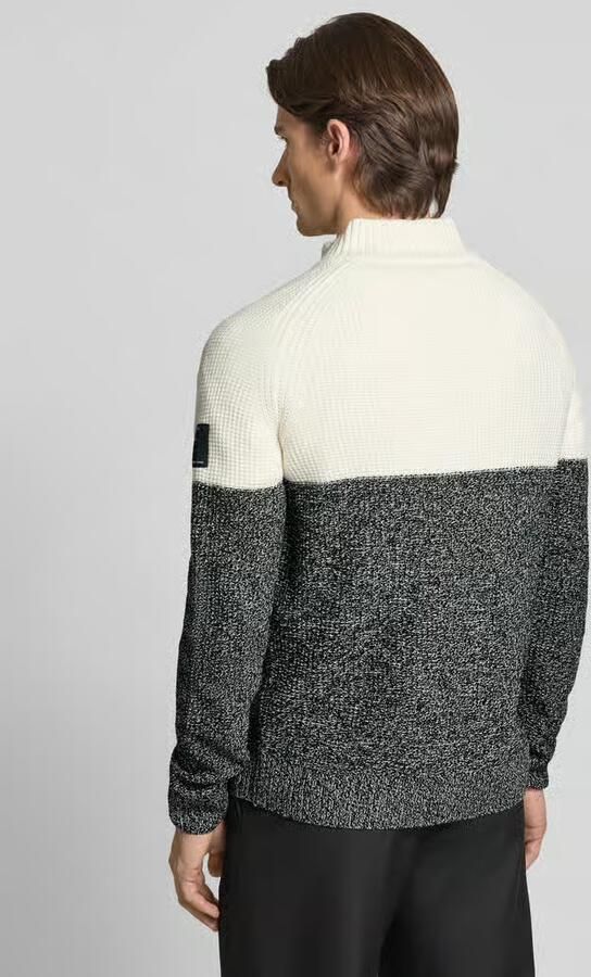 Tom Tailor Denim Regular fit schipperstrui met raglanmouwen