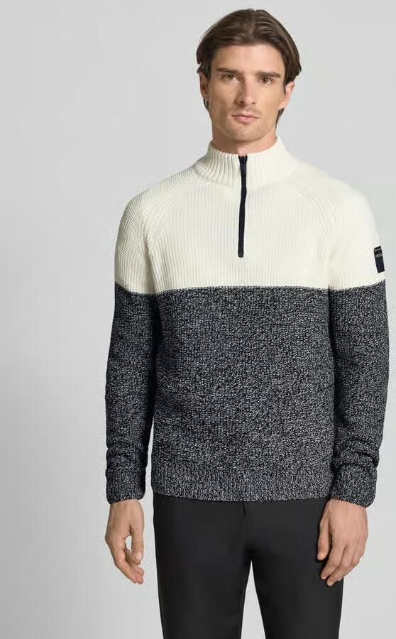 Tom Tailor Denim Regular fit schipperstrui met raglanmouwen - Foto 2