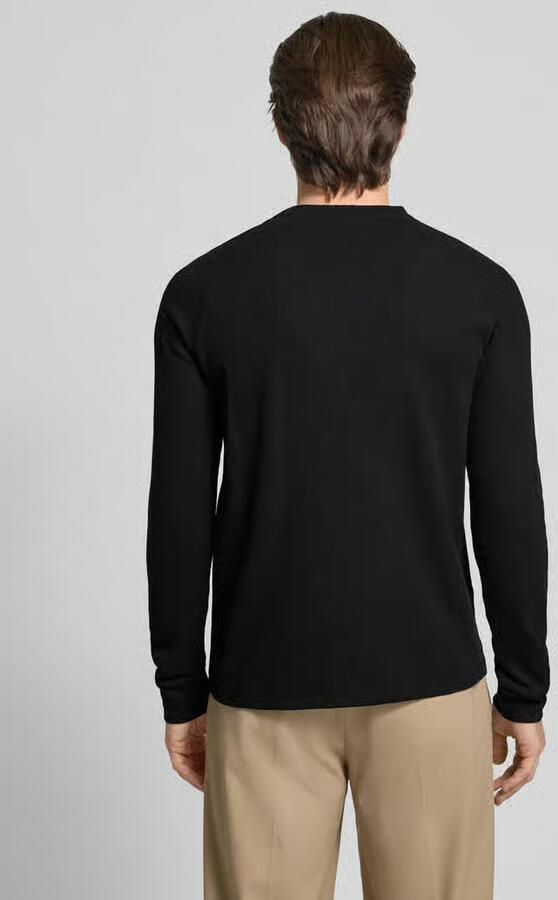 Tom Tailor Denim Regular fit shirt met lange mouwen en wafelstructuur