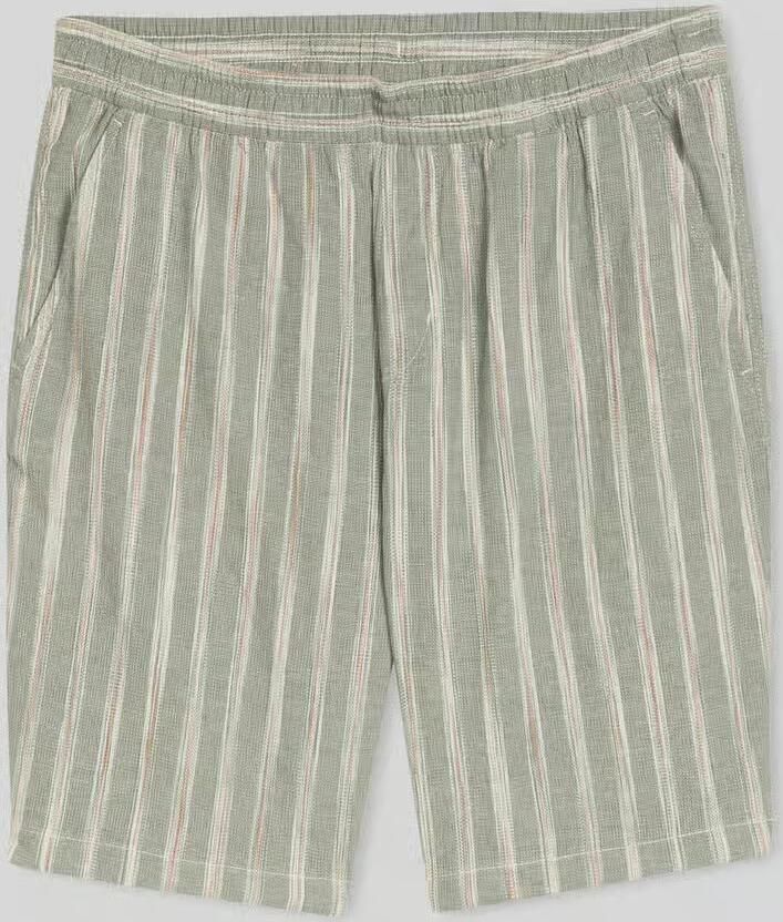 Tom Tailor Denim regular fit shorts van een katoen-linnenmix - Foto 2