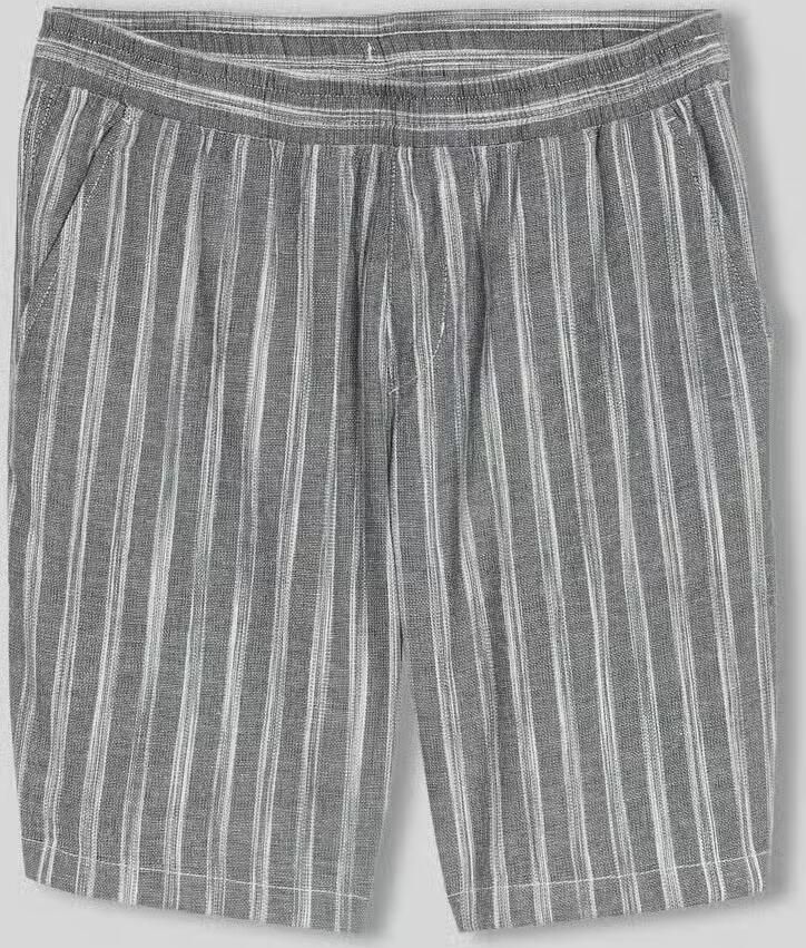 Tom Tailor Denim regular fit shorts van een katoen-linnenmix - Foto 2