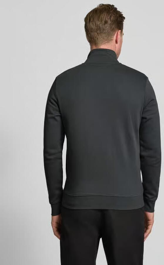 Tom Tailor Denim Regular fit sweatjack van katoenmix