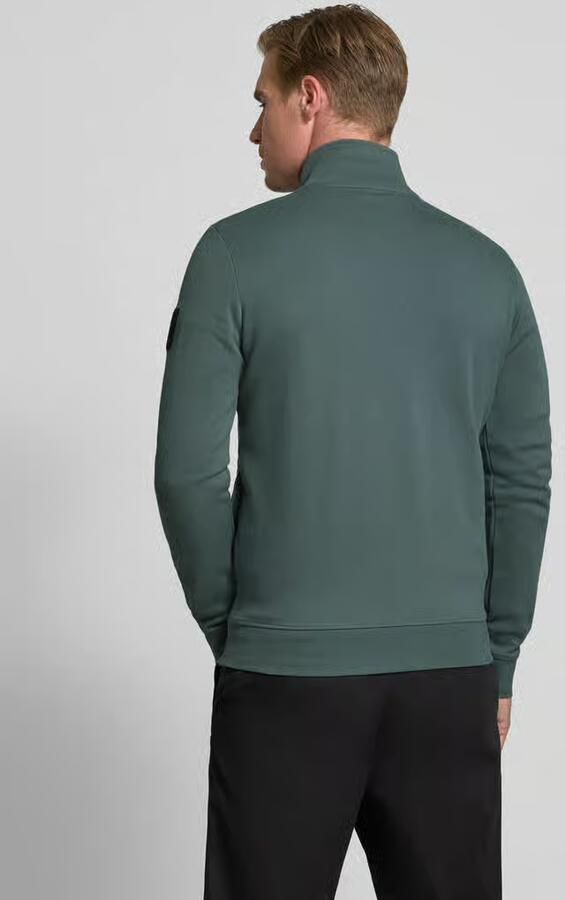 Tom Tailor Denim Regular fit sweatjack van katoenmix
