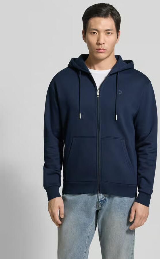 Tom Tailor Denim Capuchonsweatvest met geborduurd logo - Foto 6