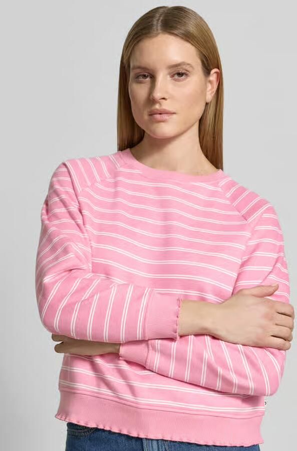 Tom Tailor Denim regular fit sweatshirt van katoenmix