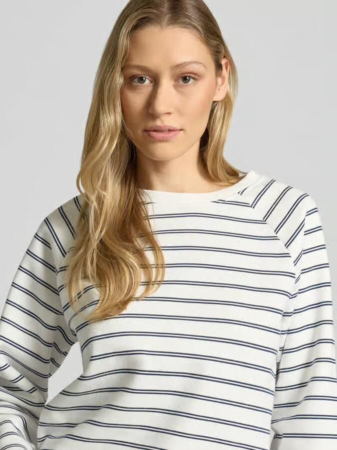 Tom Tailor Denim regular fit sweatshirt van katoenmix