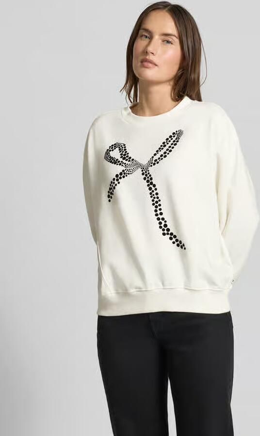 Tom Tailor Denim regular fit sweatshirt van katoenmix - Foto 3