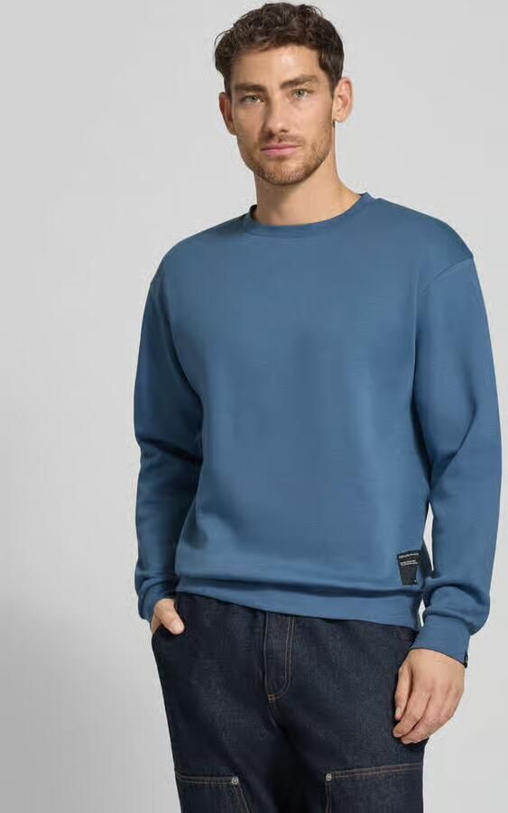 Tom Tailor Denim Regular fit sweatshirt van katoenmix - Foto 2