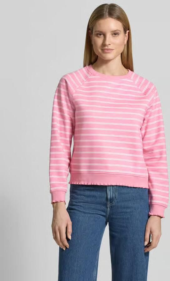 Tom Tailor Denim regular fit sweatshirt van katoenmix - Foto 2