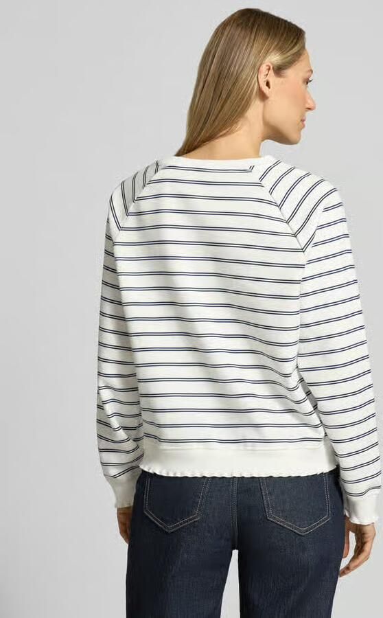 Tom Tailor Denim regular fit sweatshirt van katoenmix - Foto 3