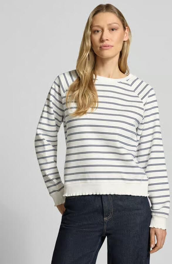 Tom Tailor Denim regular fit sweatshirt van katoenmix - Foto 2