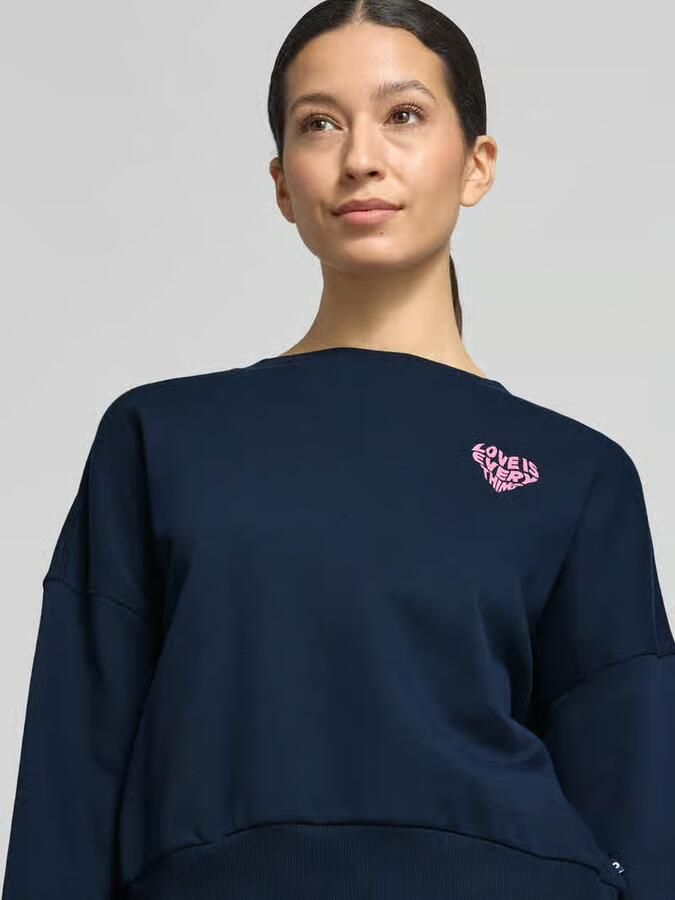 Tom Tailor Denim Regular fit sweatshirt van puur katoen