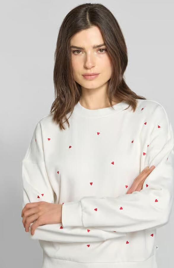 Tom Tailor Denim regular fit sweatshirt van puur katoen