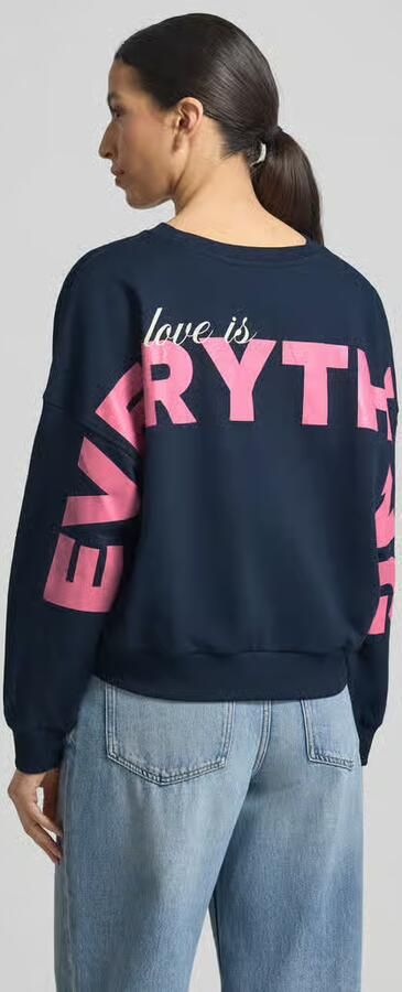 Tom Tailor Denim Regular fit sweatshirt van puur katoen - Foto 4