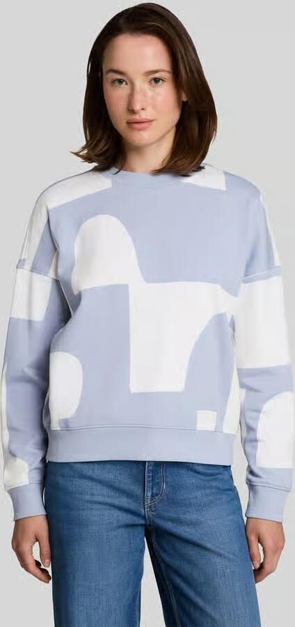Tom Tailor Denim Regular fit sweatshirt van puur katoen - Foto 3