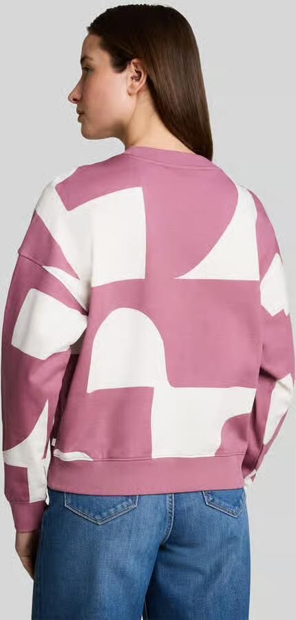 Tom Tailor Denim Regular fit sweatshirt van puur katoen - Foto 3