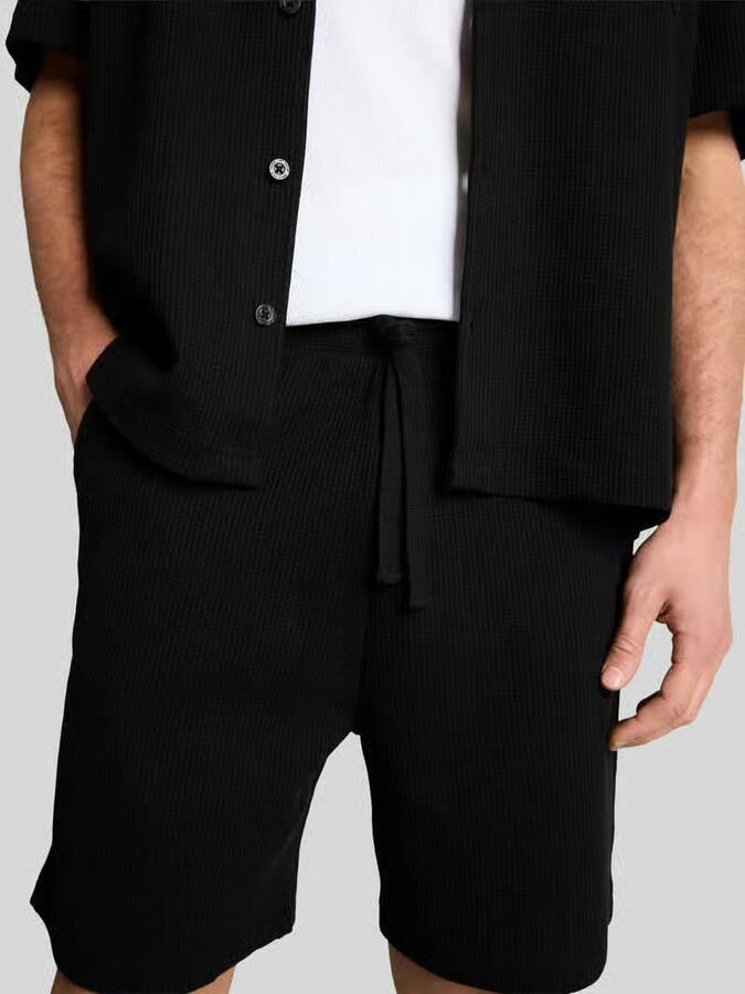 Tom Tailor Denim regular fit sweatshorts van katoenmix
