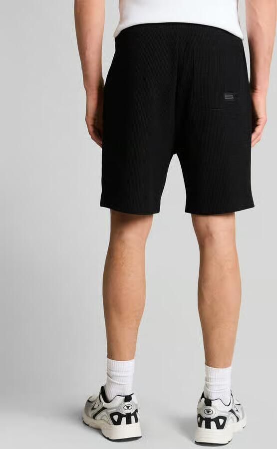 Tom Tailor Denim regular fit sweatshorts van katoenmix
