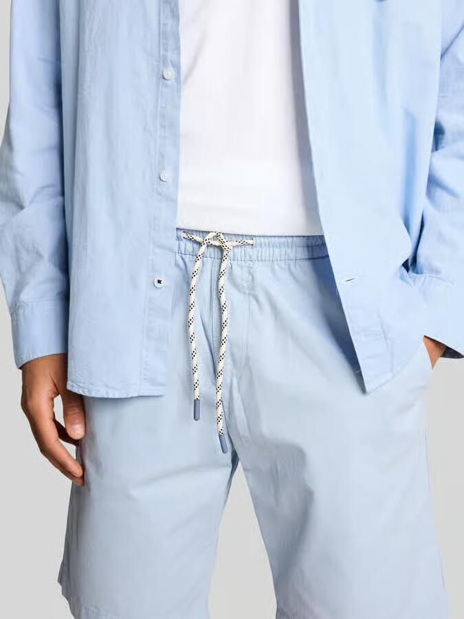 Tom Tailor Denim regular fit sweatshorts van puur katoen