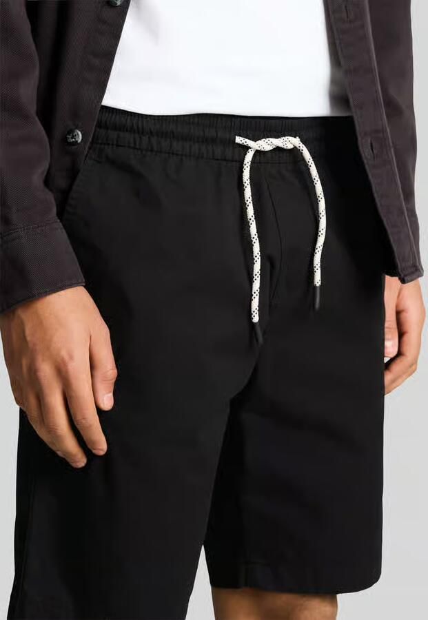 Tom Tailor Denim regular fit sweatshorts van puur katoen